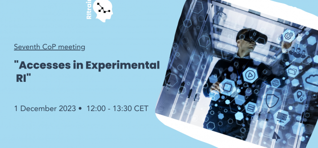 Next CoP online meeting: Accesses in Experimental RI