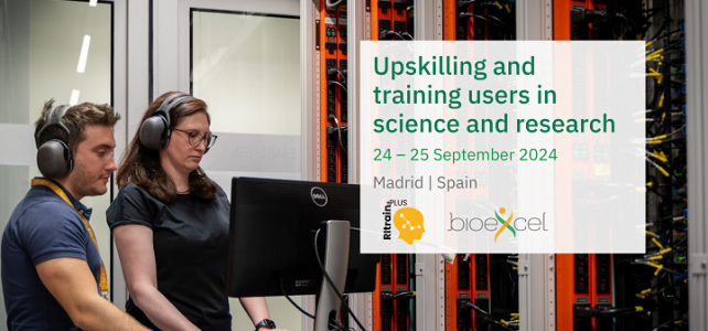 Workshop: upskilling and training users in science and research, 24-25 Sept