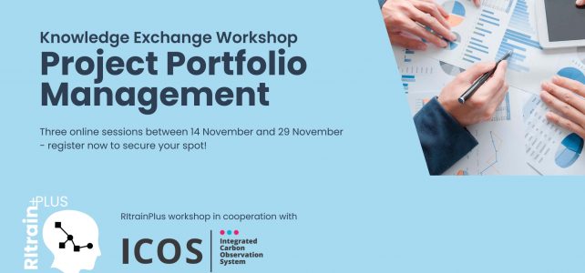 RItrainPlus Knowledge Exchange Workshop: Project portfolio management 